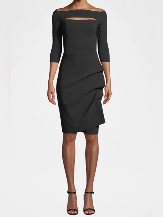Dresses & Skirts - Chiara Boni La Petite Robe Melania Short Off the Shoulder Black dress size 2
